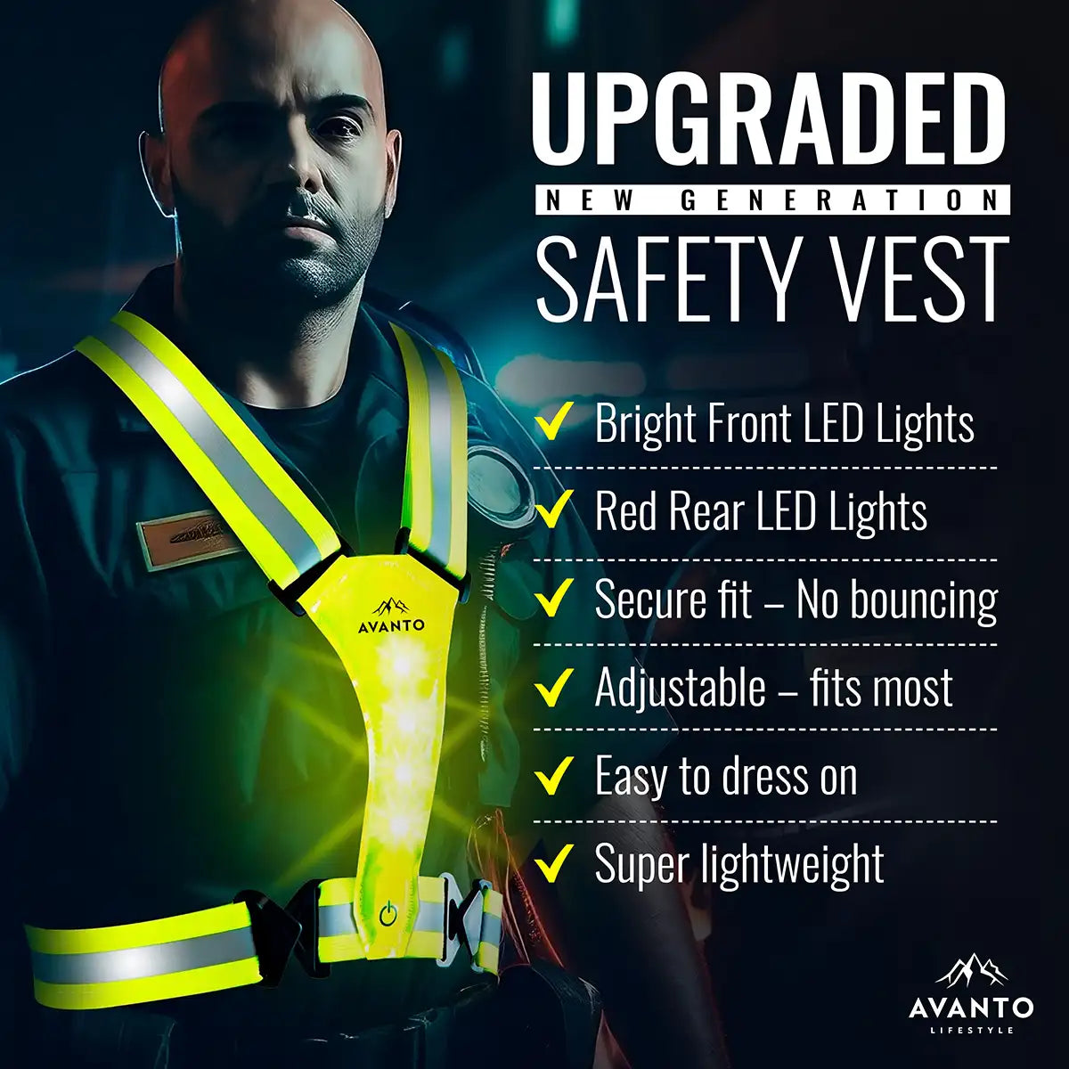 PENTX - LED Reflective Vest