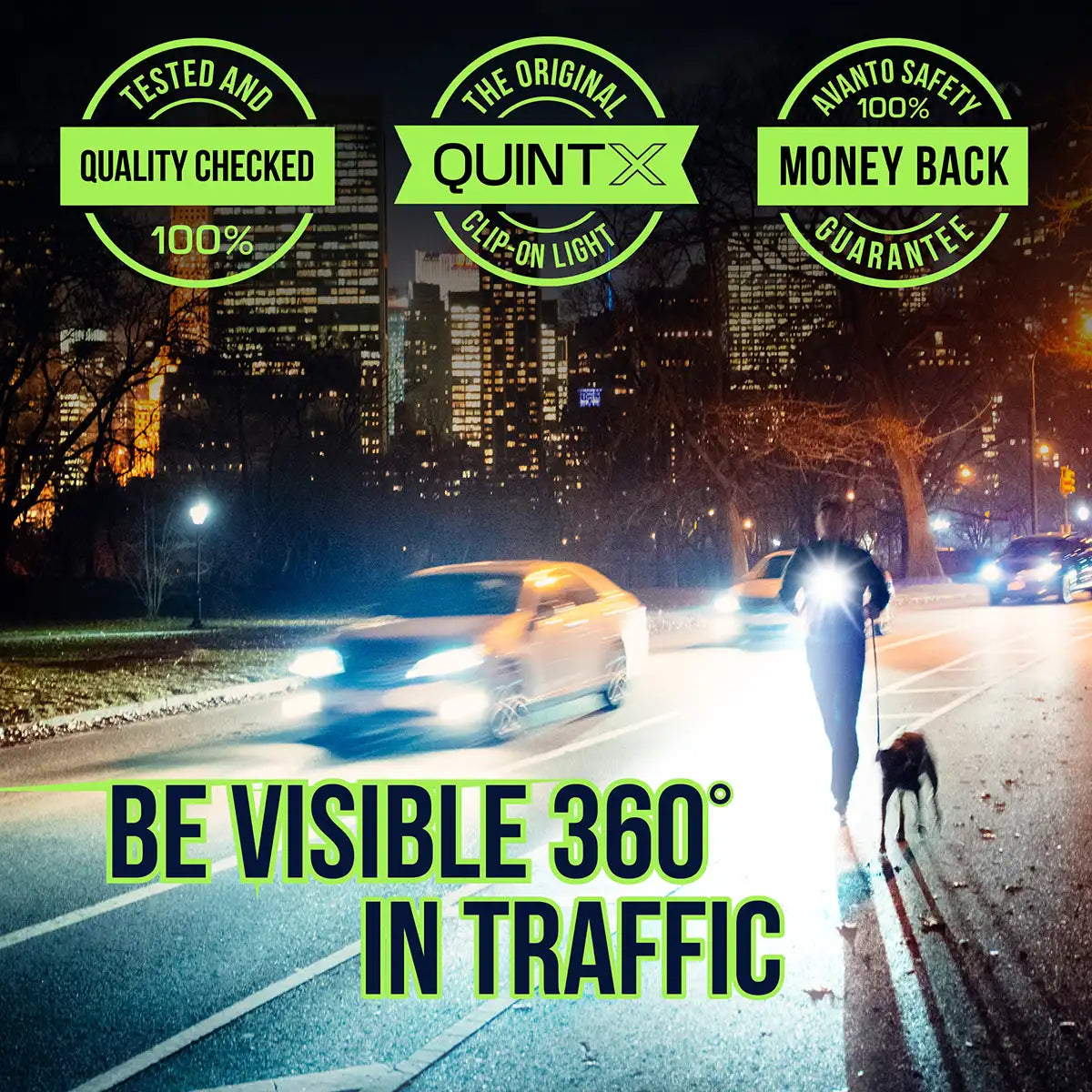 QUINTX Clip-On Light