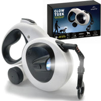 Thumbnail for AVANTO Retractable Dog Leash with Flashlight – 16ft Heavy Duty LED Night Safety Leash