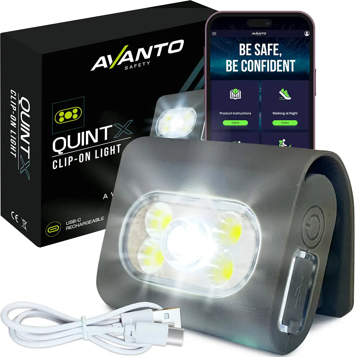 QUINTX Clip-On Light