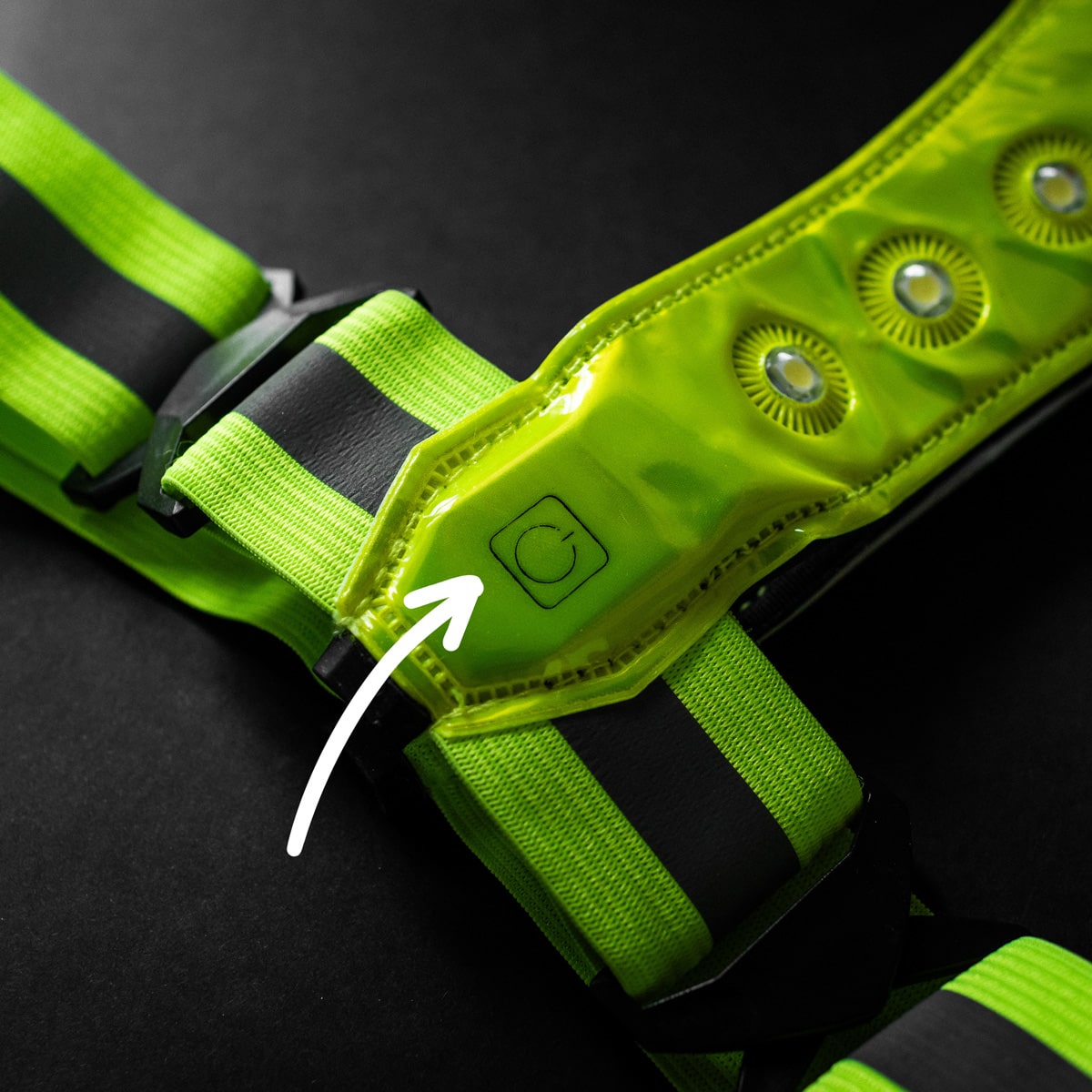 PentX power button closeup